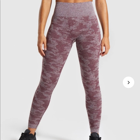 Gymshark Seamless Camo Leggings - Picture 1 of 2